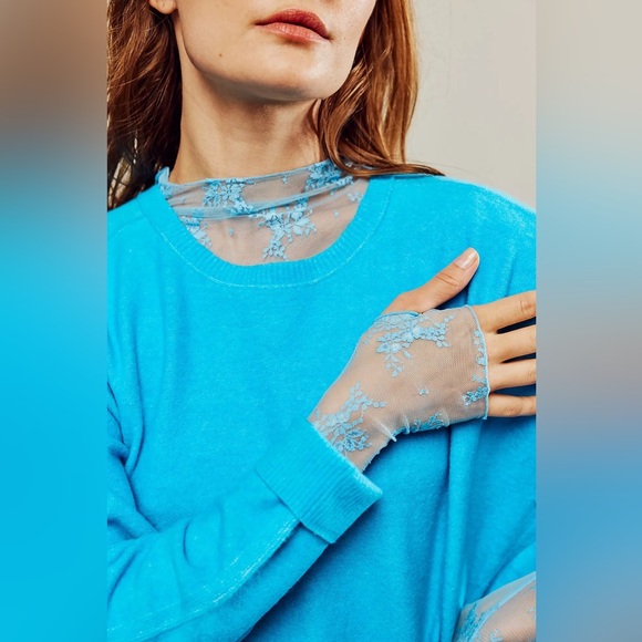 Free People| ‘Lady Lux’ Layering Top (BlueBell) - Picture 4 of 6